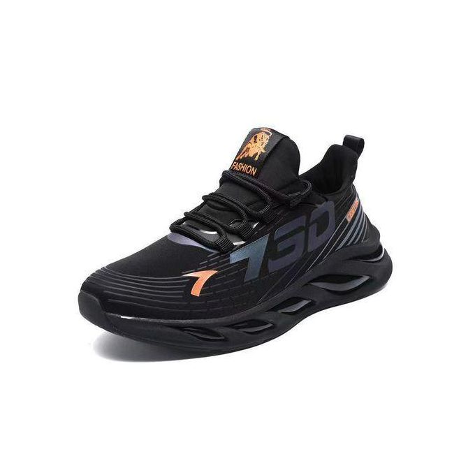 Fuxing Fashion Soft Sole Lace-Up Sneakers